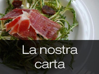 La nostra carta - Restaurant Plató Andorra - Acta Arthotel Andorra